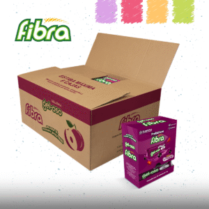 Caja de vitaminas en gelatina GelOso Fibra