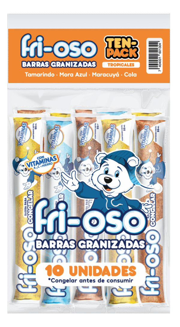 Ten Pack FriOso Tropicales